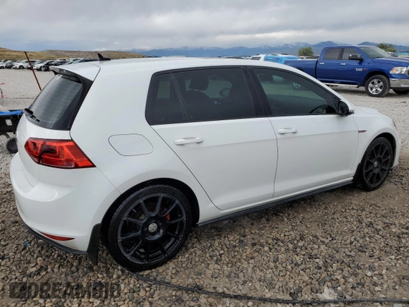 2016 Volkswagen GTI S z VIN 3VW5T7AUXGM052537, wystawiony jako Copart lot #56937095 z przebiegiem 95 699 mil mil oraz Szkoda całkowita • Salvage title. Historia ofert i sprzedaży dostępna na DreamBid. Obrazek 3.