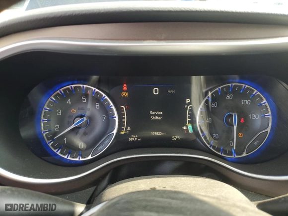 2019 Chrysler Pacifica Touring L Plus with VIN 2C4RC1EG1KR570527, listed as a Copart auction lot 42847485 with 174,820 mi miles and Clean Title. Bid and sale history available at carsss.com. Image 9.