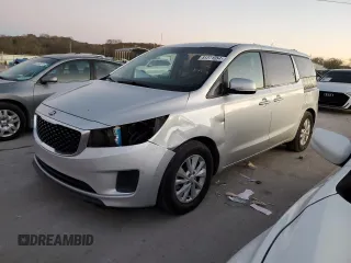 2018 Kia Sedona L with VIN KNDMA5C19J6397660, listed as a Copart auction lot 81271054 with 142,388 mi miles and Salvage Title. Bid and sale history available at carsss.com. Image 1.