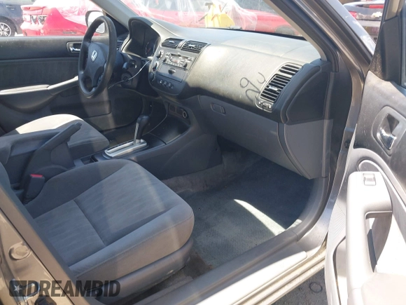 2004 Honda Civic LX z VIN 2HGES16594H595880, wystawiony jako IAAI lot #42293793 z przebiegiem 112 535 mil mil oraz . Historia ofert i sprzedaży dostępna na DreamBid. Obrazek 5.