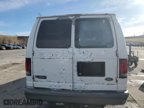 2005 Ford Econoline Cargo with VIN 1FTSS34L05HA75928, listed as a Copart auction lot 49112285 with Not Provided miles and Salvage Title. Bid and sale history available at DreamBid. Image 6.