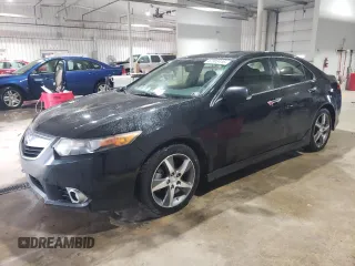 2012 Acura TSX Special Edition with VIN JH4CU2F85CC027433, listed as a Copart auction lot 62903415 with 221,561 mi miles and Salvage title. Bid and sale history available at DreamBid. Image 1.