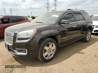 2014 GMC Acadia Denali z VIN 1GKKVTKD9EJ329457, wystawiony jako Copart lot #56824235 z przebiegiem 135 475 mil mil oraz Szkoda całkowita • Salvage title. Historia ofert i sprzedaży dostępna na DreamBid. Obrazek 1.