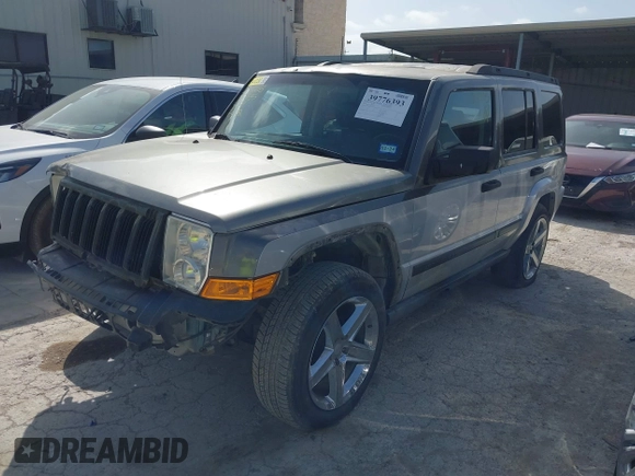 2006 Jeep Commander with VIN 1J8HH48KX6C367335, listed as a IAAI auction lot 39776393 with 190,707 mi miles. Bid and sale history available at carsss.com. Image 2.