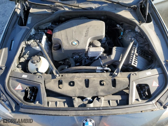 2012 BMW 5 Series 528i with VIN WBAXG5C55CDX04994, listed as a Copart auction lot 50713425 with 88,115 mi miles and Salvage Title. Bid and sale history available at carsss.com. Image 11.