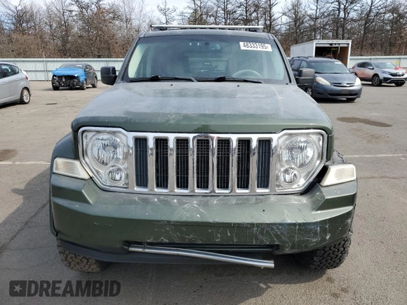 2008 Jeep Liberty Limited with VIN 1J8GN58K18W148016, listed as a Copart auction lot 65309455 with 176,843 mi miles and Non repairable. Bid and sale history available at DreamBid. Image 5.