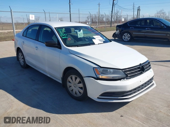 2016 Volkswagen Jetta Sedan 1.4T S w/Technology with VIN 3VW267AJ9GM353722, listed as a IAAI auction lot 41656234 with 13,100 mi miles. Bid and sale history available at carsss.com. Image 1.