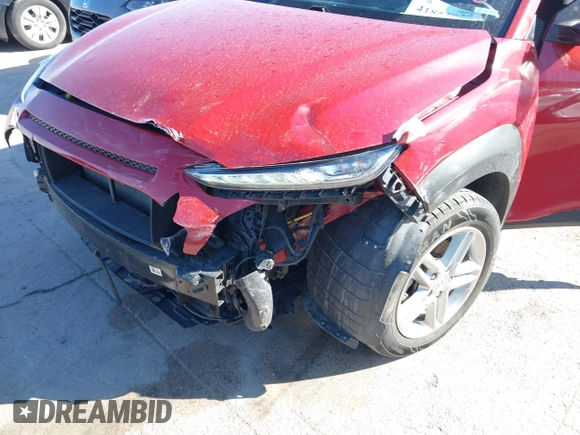 2021 Hyundai Kona SE with VIN KM8K12AA7MU645814, listed as a IAAI auction lot 41852932 with 85,044 mi miles and . Bid and sale history available at DreamBid. Image 6.