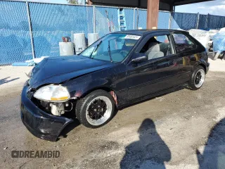 1996 Honda Civic CX with VIN 2HGEJ6323TH103708, listed as a Copart auction lot 80483434 with 91,459 mi miles and Non Repairable. Bid and sale history available at carsss.com. Image 1.