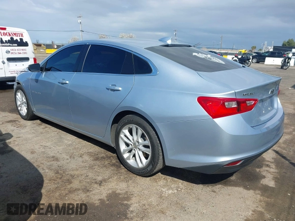 2017 Chevrolet Malibu Hybrid with VIN 1G1ZJ5SUXHF240224, listed as a IAAI auction lot 41907046 with 69,073 mi miles and . Bid and sale history available at DreamBid. Image 3.