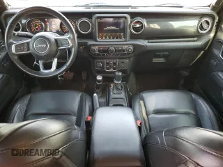2020 Jeep Wrangler Unlimited Sahara with VIN 1C4HJXEG0LW301545, listed as a Copart auction lot 59279085 with 94,890 mi miles and Salvage title. Bid and sale history available at DreamBid. Image 8.