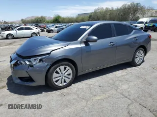 2023 Nissan Sentra S z VIN 3N1AB8BV3PY295314, wystawiony jako Copart lot #58517965 z przebiegiem 29 850 mil mil oraz Szkoda całkowita • Salvage title. Historia ofert i sprzedaży dostępna na DreamBid. Obrazek 1.