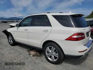2012 Mercedes-Benz M 350 with VIN 4JGDA5HB8CA087478, listed as a Copart auction lot 63348515 with 52,192 mi miles and Salvage title. Bid and sale history available at DreamBid. Image 2.