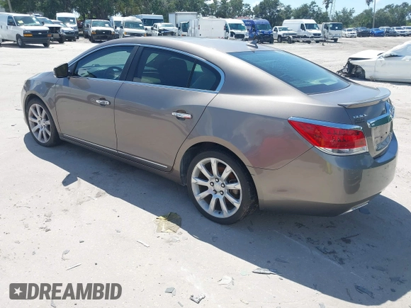 2011 Buick LaCrosse CXS with VIN 1G4GE5ED4BF365124, listed as a IAAI auction lot 42802593 with 149,820 mi miles and . Bid and sale history available at DreamBid. Image 3.