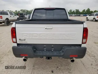 2025 Honda Ridgeline RTL z VIN 5FPYK3F53SB012947, wystawiony jako Copart lot #57884085 z przebiegiem 3 362 mil mil oraz Szkoda całkowita • Salvage title. Historia ofert i sprzedaży dostępna na DreamBid. Obrazek 6.