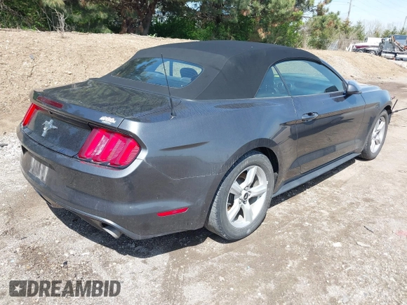 2015 Ford Mustang V6 z VIN 1FATP8EM8F5403003, wystawiony jako IAAI lot #42100184 z przebiegiem 77 532 mil mil oraz . Historia ofert i sprzedaży dostępna na DreamBid. Obrazek 4.