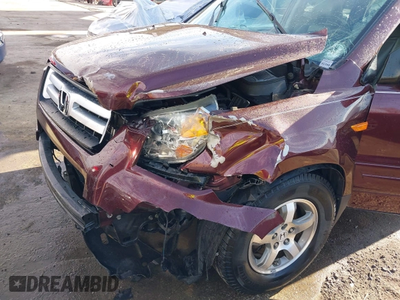 2007 Honda Pilot EX-L with VIN 5FNYF18647B004936, listed as a IAAI auction lot 41656465 with 225,580 mi miles and . Bid and sale history available at DreamBid. Image 6.