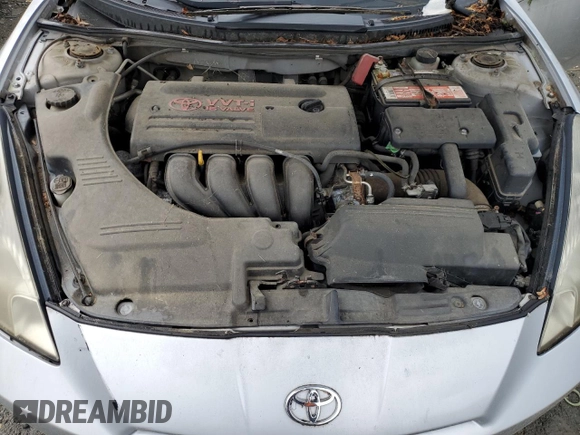 2004 Toyota Celica GT z VIN JTDDR32T240169751, wystawiony jako Copart lot #70165484 z przebiegiem Nie podano mil oraz Nie do naprawy • Non repairable. Historia ofert i sprzedaży dostępna na DreamBid. Obrazek 11.