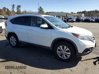 2014 Honda CR-V EX-L with VIN 5J6RM4H76EL021178, listed as a Copart auction lot 48687895 with 99,925 mi miles and Salvage Title. Bid and sale history available at carsss.com. Image 4.