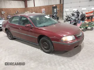2002 Chevrolet Impala z VIN 2G1WF52E929174892, wystawiony jako IAAI lot #42278484 z przebiegiem 181 046 mil mil oraz . Historia ofert i sprzedaży dostępna na DreamBid. Obrazek 1.