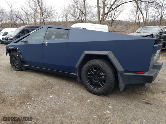 2024 Tesla Cybertruck Cyberbeast with VIN 7G2CEHEE3RA013268, listed as a Copart auction lot 50400505 with NaN miles and Salvage Title. Bid and sale history available at carsss.com. Image 2.