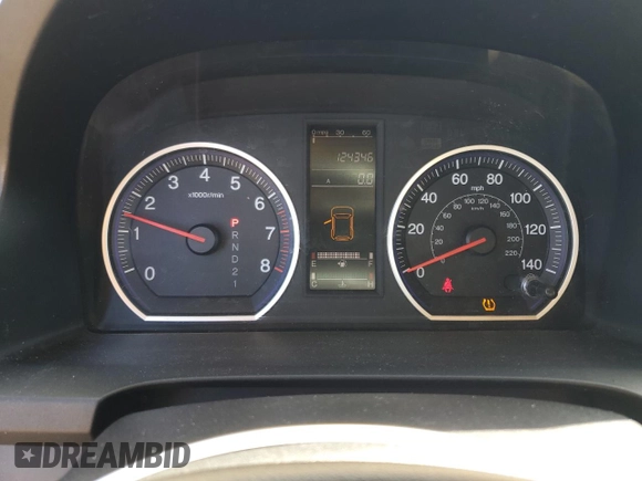 2009 Honda CR-V LX z VIN 5J6RE38389L002173, wystawiony jako Copart lot #58443535 z przebiegiem 124 346 mil mil oraz Szkoda całkowita • Salvage title. Historia ofert i sprzedaży dostępna na DreamBid. Obrazek 9.