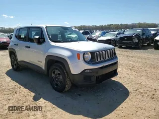 2017 Jeep Renegade Sport with VIN ZACCJAAB2HPF93866, listed as a Copart auction lot 50313915 with 82,444 mi miles and Salvage Title. Bid and sale history available at DreamBid. Image 14.