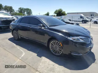 2013 Lincoln MKZ Hybrid with VIN 3LN6L2LU1DR808323, listed as a Copart auction lot 58077725 with 128,837 mi miles and Salvage title. Bid and sale history available at DreamBid. Image 4.