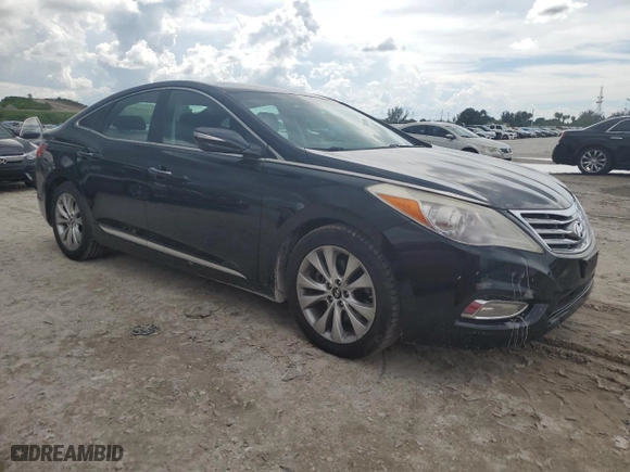 2014 Hyundai Azera with VIN KMHFG4JG8EA354340, listed as a Copart auction lot 71593634 with 158,231 mi miles and Clean Title. Bid and sale history available at carsss.com. Image 4.