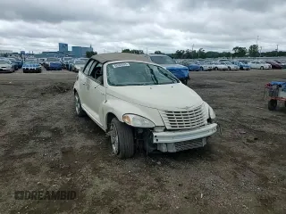 2005 Chrysler PT Cruiser GT with VIN 3C3AY75S65T500209, listed as a Copart auction lot 58399095 with 68,890 mi miles and Salvage title. Bid and sale history available at DreamBid. Image 13.