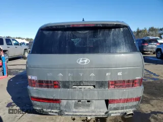 2024 Hyundai Santa Fe SE with VIN 5NMP1DGLXRH010566, listed as a Copart auction lot 45411195 with 7,988 mi miles and Salvage title. Bid and sale history available at DreamBid. Image 6.