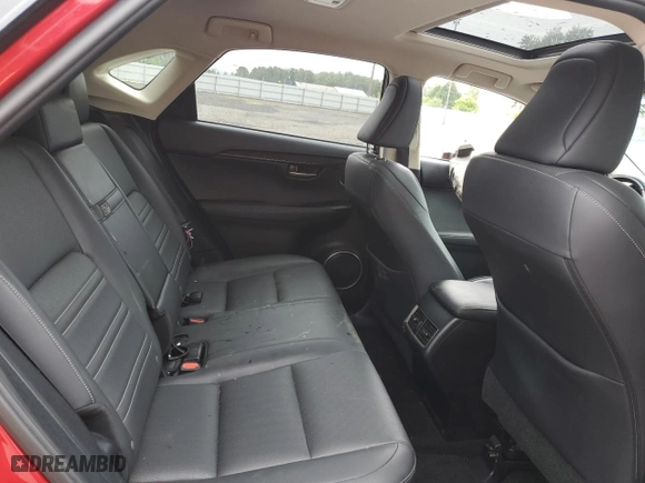2015 Lexus NX 300h with VIN JTJBJRBZ8F2014566, listed as a Copart auction lot 57485274 with 105,052 mi miles and Salvage Title. Bid and sale history available at carsss.com. Image 10.