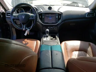 2015 Maserati Ghibli with VIN ZAM57XSA6F1130489, listed as a Copart auction lot 49330443 with 79,932 mi miles. Bid and sale history available at carsss.com. Image 8.