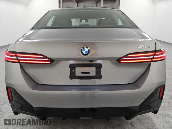 2024 BMW 5 Series 530i with VIN WBA43FJ0XRCS73661, listed as a Copart auction lot 49742735 with 19,148 mi miles and Clean Title. Bid and sale history available at carsss.com. Image 6.