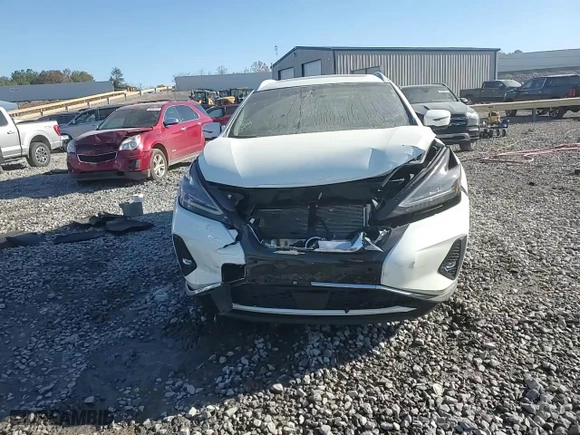 2023 Nissan Murano Platinum with VIN 5N1AZ2DS8PC139539, listed as a Copart auction lot 83674414 with 14,324 mi miles and Salvage Title. Bid and sale history available at carsss.com. Image 14.