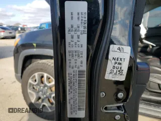 2020 Jeep Compass Trailhawk with VIN 3C4NJDDBXLT196297, listed as a Copart auction lot 87486584 with 108,766 mi miles and Salvage Title. Bid and sale history available at carsss.com. Image 15.