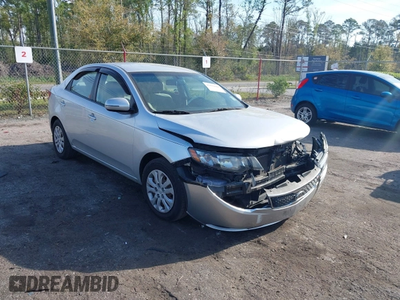 2012 Kia Forte EX with VIN KNAFU4A26C5513375, listed as a IAAI auction lot 41891066 with 181,877 mi miles. Bid and sale history available at carsss.com. Image 1.