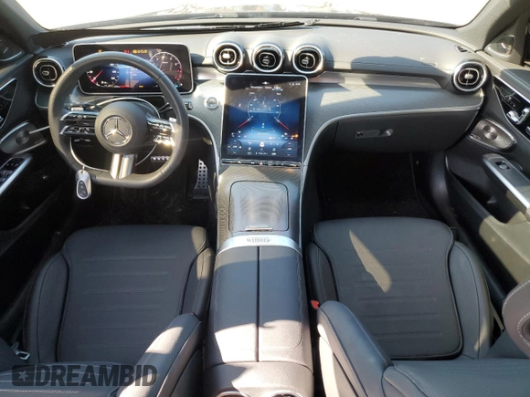 2024 Mercedes-Benz C 300 with VIN W1KAF4GB3RR228204, listed as a Copart auction lot 85807794 with 5,424 mi miles and Salvage Title. Bid and sale history available at DreamBid. Image 8.