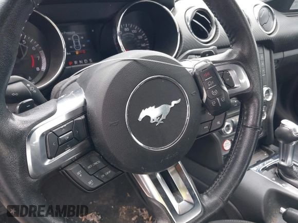 2017 Ford Mustang V6 with VIN 1FA6P8AM9H5213247, listed as a IAAI auction lot 42100755 with 82,187 mi miles and . Bid and sale history available at carsss.com. Image 11.