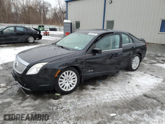 2010 Mercury Milan Hybrid with VIN 3MEDM0L32AR613118, listed as a Copart auction lot 42947395 with 170,550 mi miles and Salvage Title. Bid and sale history available at carsss.com. Image 1.