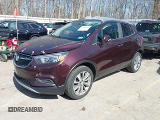 2017 Buick Encore Preferred with VIN KL4CJESB9HB056518, listed as a IAAI auction lot 41745360 with 133,061 mi miles. Bid and sale history available at carsss.com. Image 19.