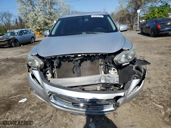 2013 Infiniti JX35 with VIN 5N1AL0MM3DC324326, listed as a Copart auction lot 52241375 with 139,880 mi miles and Salvage Title. Bid and sale history available at carsss.com. Image 5.