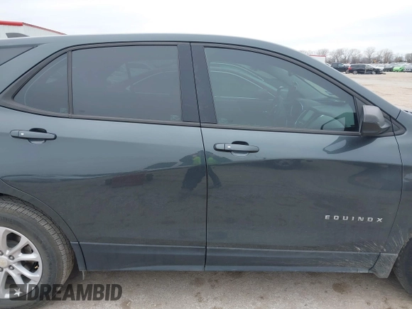 2018 Chevrolet Equinox LS with VIN 3GNAXHEV7JS640663, listed as a IAAI auction lot 41631256 with 141,224 mi miles and . Bid and sale history available at DreamBid. Image 13.