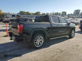 2022 GMC Sierra 1500 Limited Denali with VIN 3GTU9FELXNG146700, listed as a Copart auction lot 77388844 with 76,747 mi miles and Salvage Title. Bid and sale history available at carsss.com. Image 3.