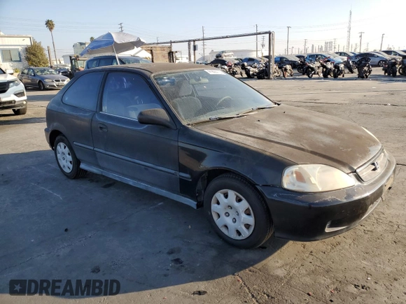 2000 Honda Civic DX z VIN 2HGEJ6448YH111570, wystawiony jako Copart lot #41803775 z przebiegiem 144 925 mil mil oraz Szkoda całkowita • Salvage title. Historia ofert i sprzedaży dostępna na DreamBid. Obrazek 4.