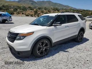 2014 Ford Explorer Sport with VIN 1FM5K8GT4EGB10865, listed as a Copart auction lot 58548115 with 156,652 mi miles and Salvage title. Bid and sale history available at DreamBid. Image 1.