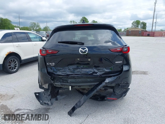 2024 Mazda CX-5 S Select with VIN JM3KFBBL1R0503003, listed as a IAAI auction lot 42149860 with 23,133 mi miles and . Bid and sale history available at DreamBid. Image 17.