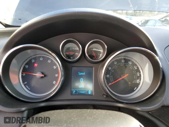 2011 Buick Regal CXL RL2 with VIN W04GP5EC6B1006757, listed as a Copart auction lot 48508635 with 174,462 mi miles and Salvage Title. Bid and sale history available at DreamBid. Image 9.