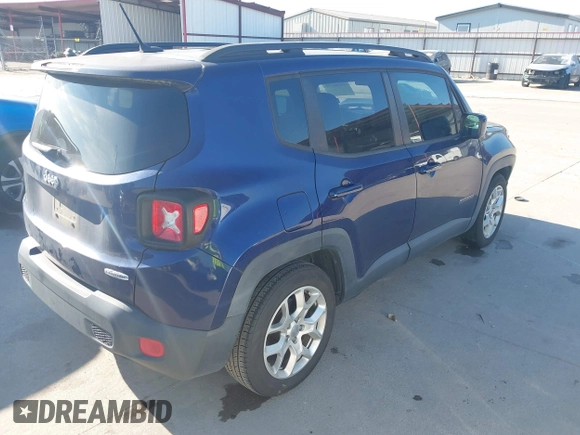 2017 Jeep Renegade Latitude with VIN ZACCJABB5HPG29029, listed as a IAAI auction lot 40946778 with 106,852 mi miles and . Bid and sale history available at DreamBid. Image 4.