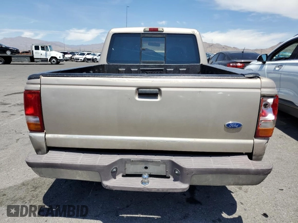 1997 Ford Ranger XL with VIN 1FTCR14A2VPB40920, listed as a Copart auction lot 57128065 with 179,876 mi miles and Salvage title. Bid and sale history available at DreamBid. Image 6.